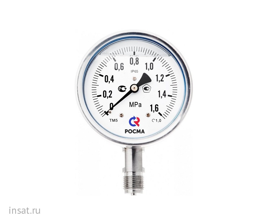 Манометр ТМ3 (ТМ-321) РОСМА - цена, описание, характеристики - ИнСАТ